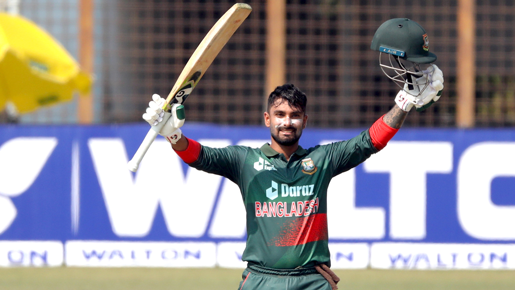 ওয়ানডে সেঞ্চুরি রূপান্তরে অনন্য লিটন