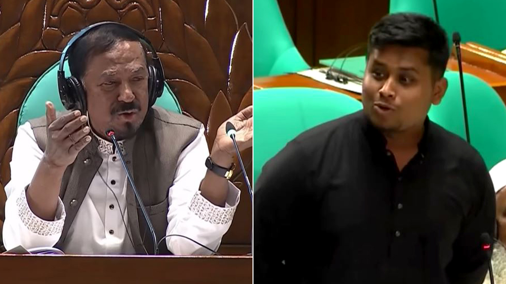 এটা শাহবাগ নয়, এটা পার্লামেন্ট, অসহিষ্ণু হলে চলবে না—হাসনাতকে স্পিকার