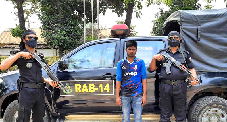 কিশোরগঞ্জে হেরোইনসহ মাদক কারবারি আটক