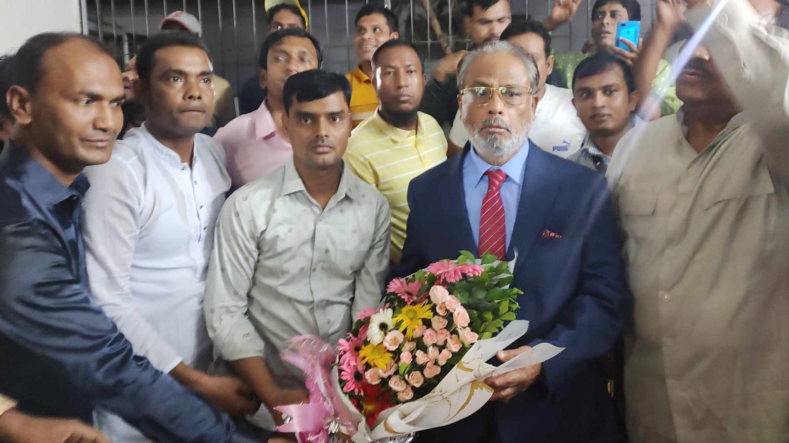 ভারত থেকে দেশে ফিরেছেন জি এম কাদের