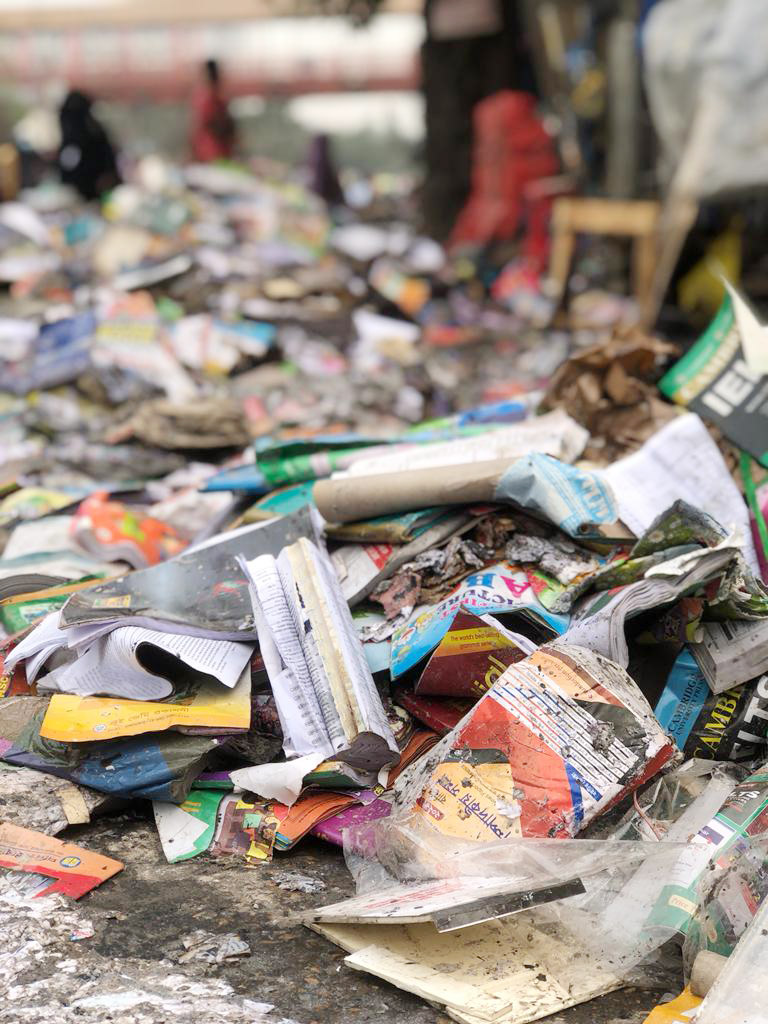 আগুনে পোড়া আর পানিতে ভেজা কিছু বই