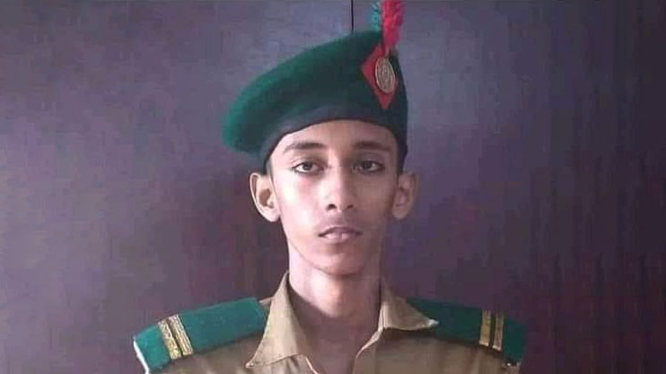 বরিশাল ক্যাডেট কলেজে প্রশিক্ষণের সময় আহত হয়ে ছাত্রের মৃত্যু