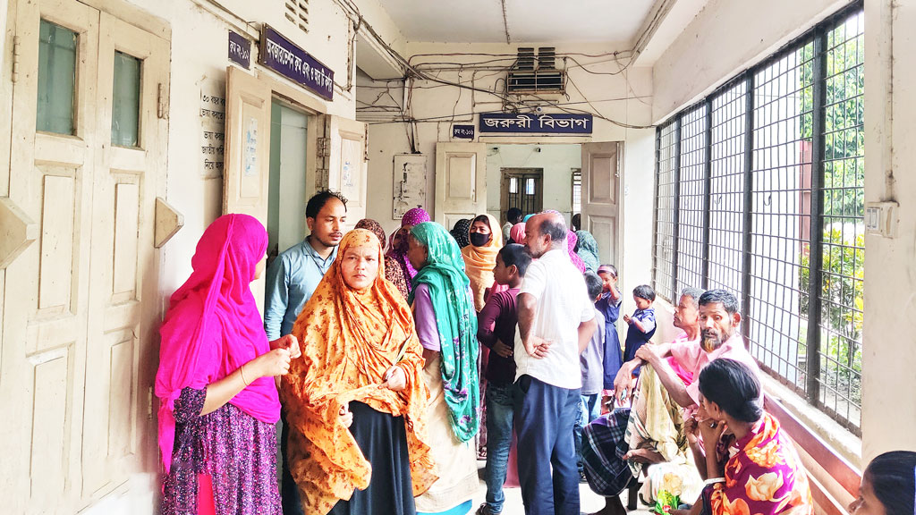 ৩১ শয্যার জনবলে অর্ধশতের চিকিৎসা