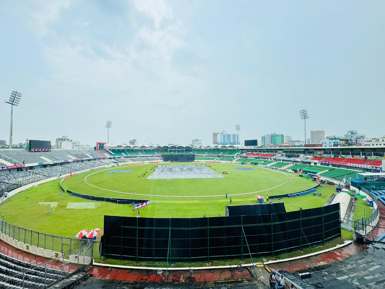বৃষ্টি হলেও বাংলাদেশ-পাকিস্তান ম্যাচ নিয়ে দুশ্চিন্তা নেই