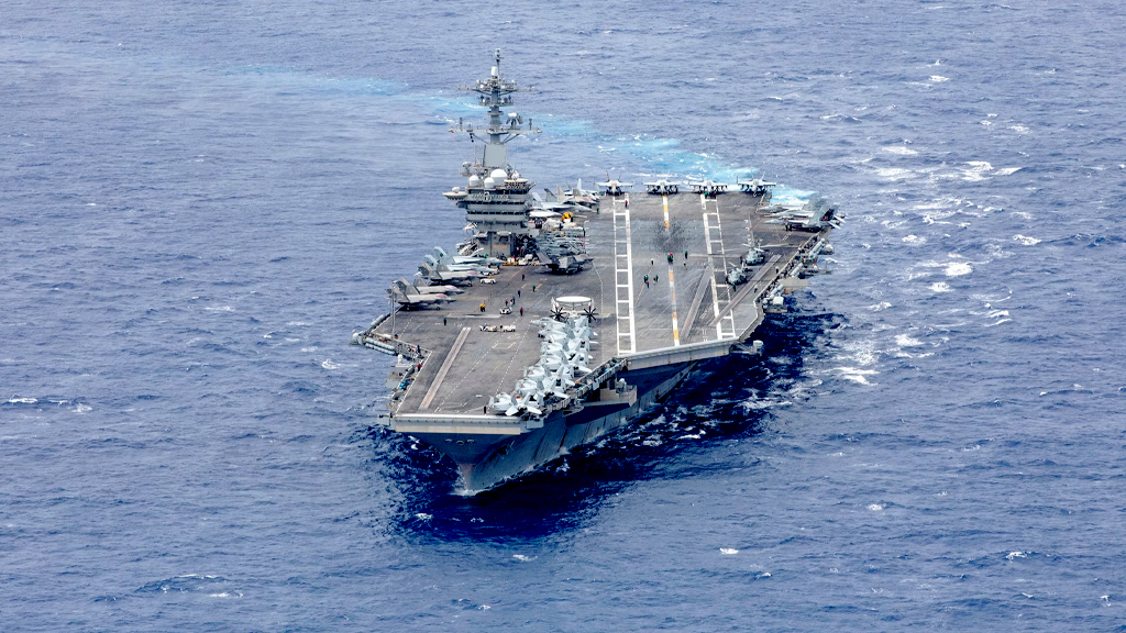ইরানকে ট্রাম্পের হুমকির পর দ. চীন সাগর থেকে মধ্যপ্রাচ্যের পথে মার্কিন রণতরী