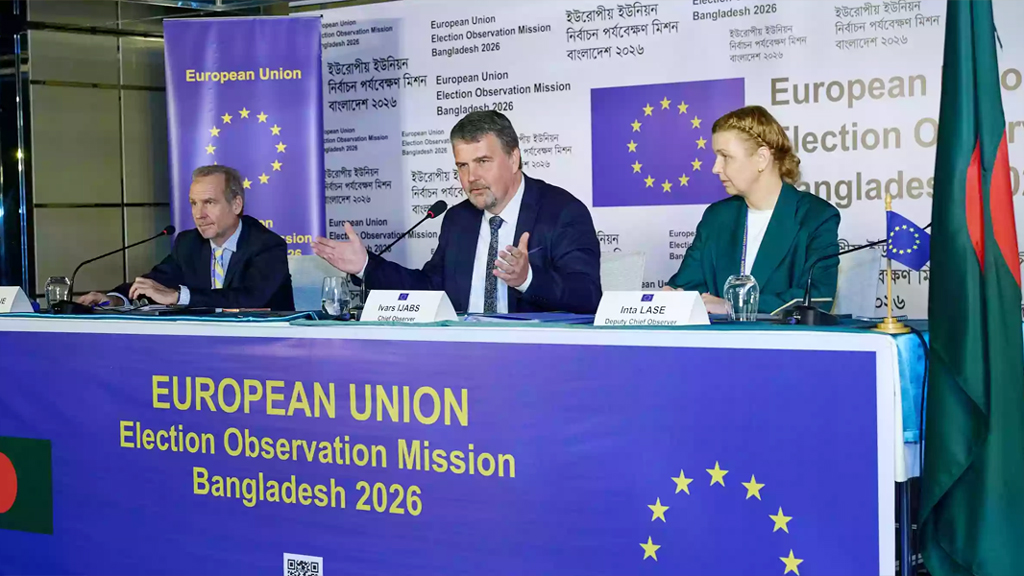 বাংলাদেশে ‘অন্তর্ভুক্তিমূলক ও অংশগ্রহণমূলক’ নির্বাচনের নতুন ব্যাখ্যা দিল ইউরোপীয় ইউনিয়ন