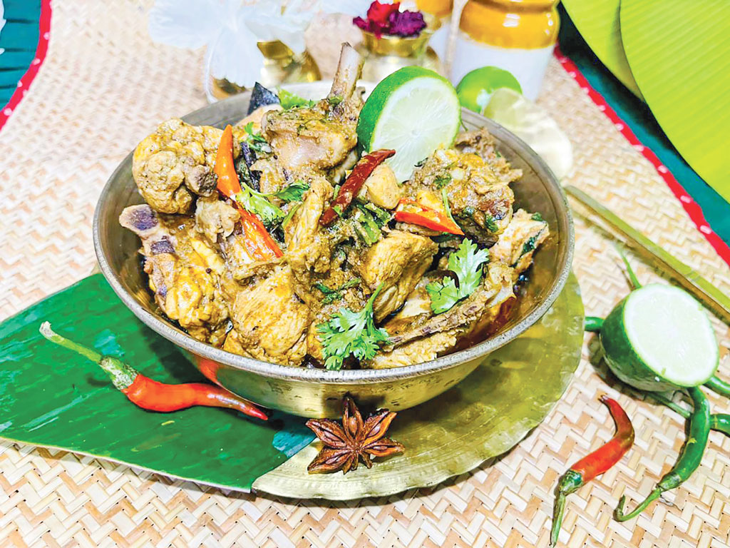 লেবুর স্বাদে দই চিকেন