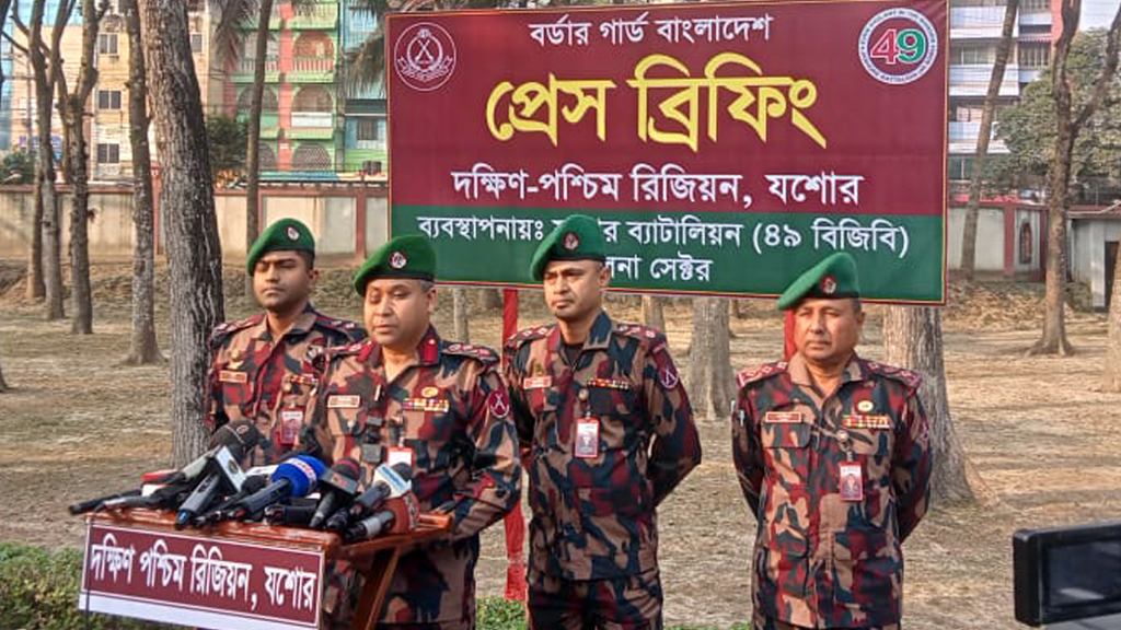 এক বছরে যশোর সীমান্তে ৮৫ কোটি ৭২ লাখ টাকার চোরাচালানের পণ্য জব্দ, আটক ১৬৫ জন