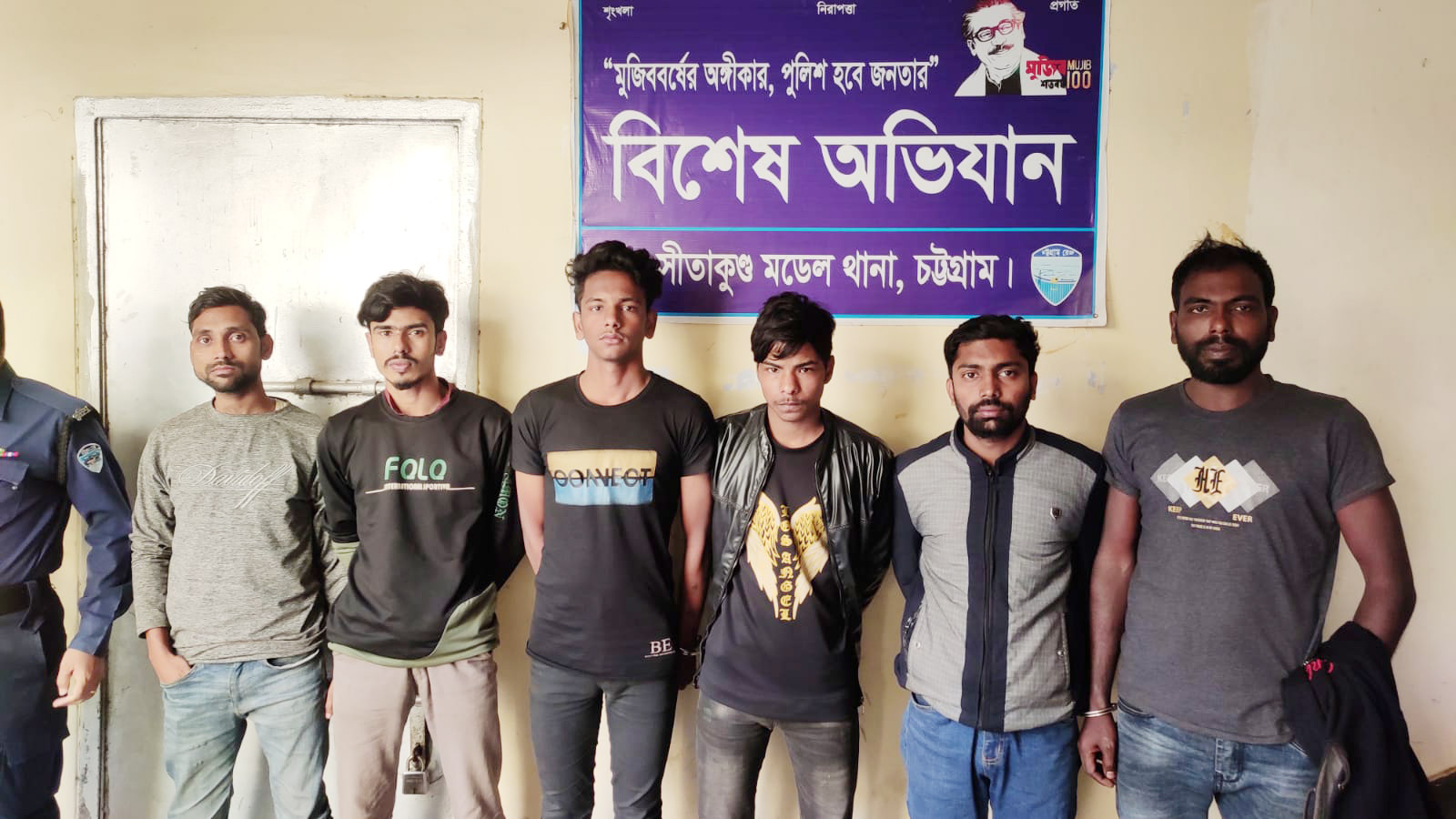 বৈদ্যুতিক ট্রান্সফরমার চুরির মামলায় গ্রেপ্তার ৬ 