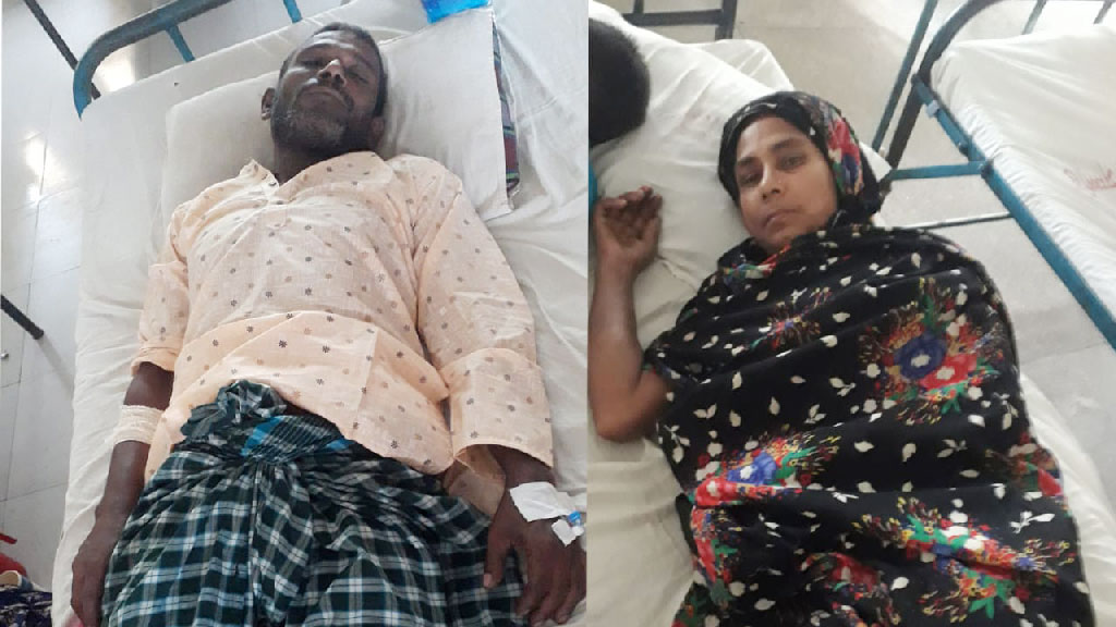 দুই টাকার জন্য দোকানদার দম্পতিকে পিটিয়ে জখমের অভিযোগ
