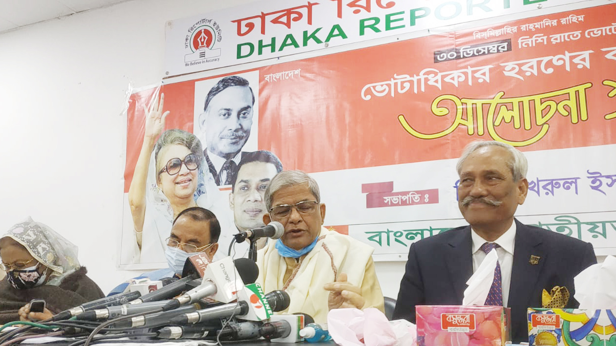 জনগণের স্বতঃস্ফূর্ত অংশগ্রহণে লড়াই আরও বেগবান হচ্ছে: মির্জা ফখরুল