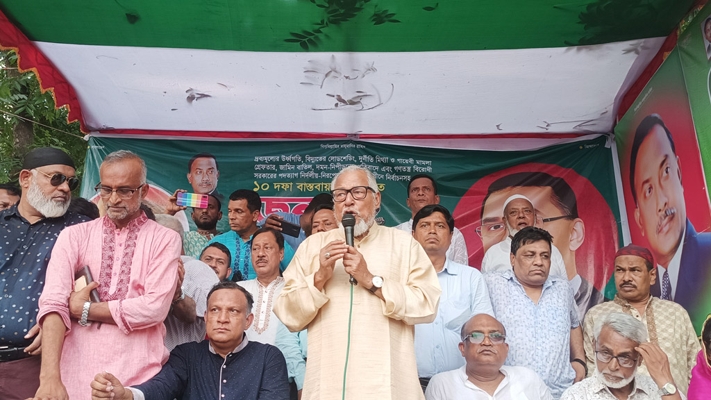 এই সরকার ১৩ হাজার নতুন কোটিপতির সরকার: নজরুল ইসলাম খান