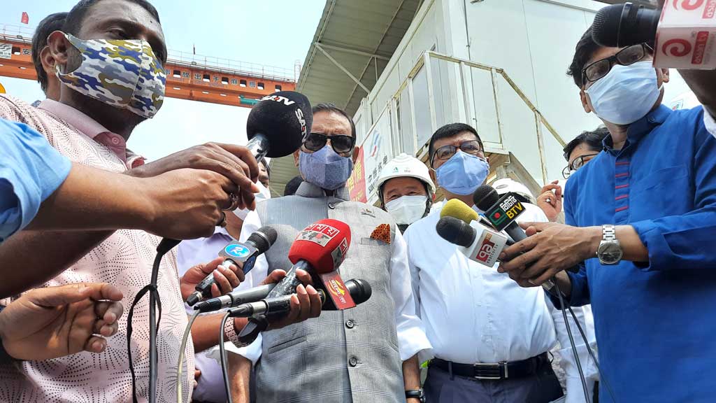 সামনের বছরের ডিসেম্বরে চালু হচ্ছে ঢাকা এলিভেটেড এক্সপ্রেসওয়ে : কাদের