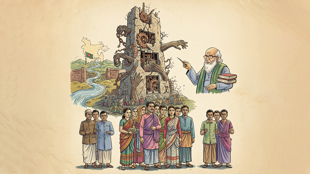 বস্তুকে না মেনে বদলানো চাই