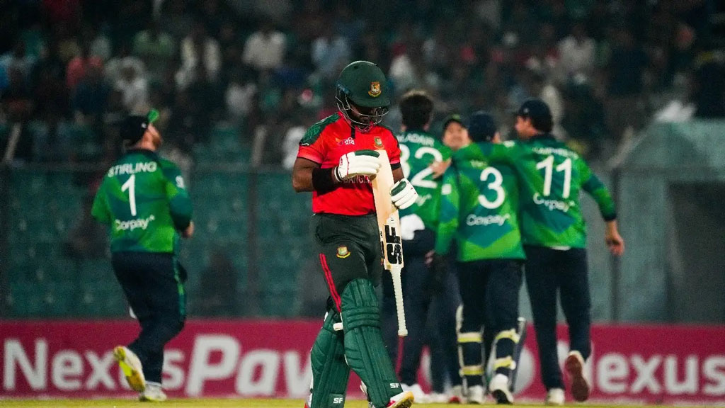 আয়ারল্যান্ডের কাছেই বাংলাদেশের অসহায় আত্মসমর্পণ