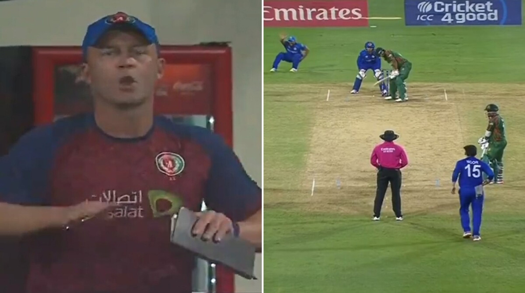 বিশ্বকাপে বাংলাদেশের বিপক্ষে আফগান ক্রিকেটারের অভিনয়ের কারণ কী