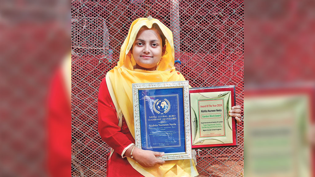 কৃষিতে স্বপ্ন বুনছেন নিশিতা নাজনীন নীলা