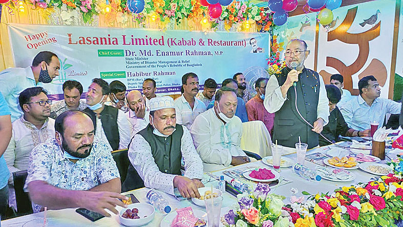 চাঁদাবাজির কোনো সুযোগ নেই: প্রতিমন্ত্রী এনামুর