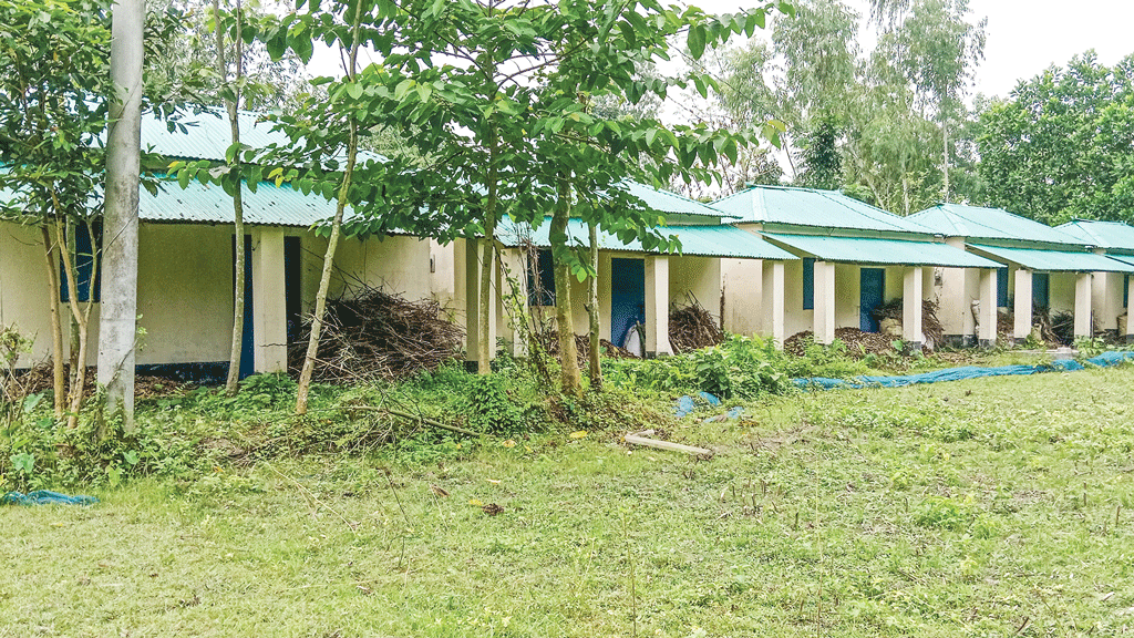 রংপুরের পীরগাছা: আশ্রয়ণের ঘর যেন জঙ্গল