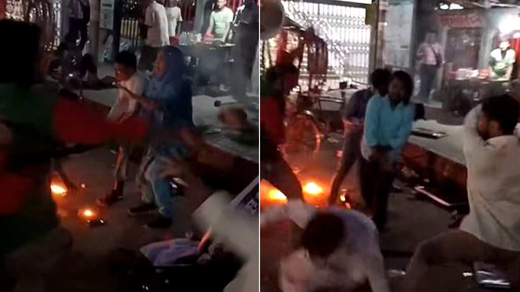 প্রেসক্লাবের সামনে দুই পক্ষের সংঘর্ষ, হাসপাতালে অবরুদ্ধ শান্তা ফারজানা
