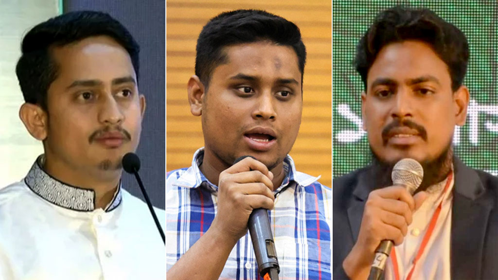 ৮ আগস্ট ‘নতুন বাংলাদেশ দিবস’ নিয়ে আপত্তি সারজিস, হাসনাত ও আখতারের