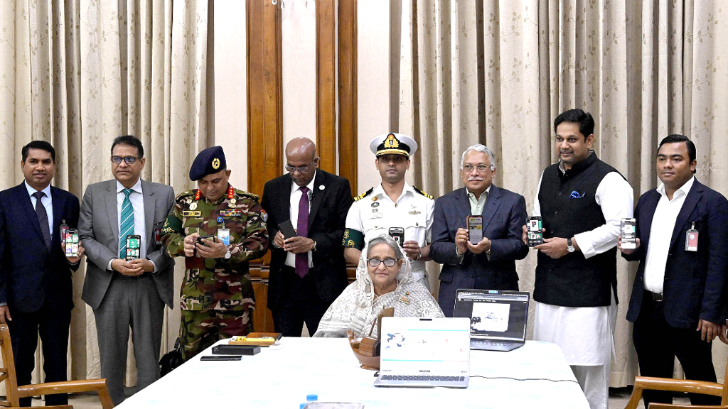 ‘বঙ্গবন্ধু’ অ্যাপ উদ্বোধন করলেন প্রধানমন্ত্রী 