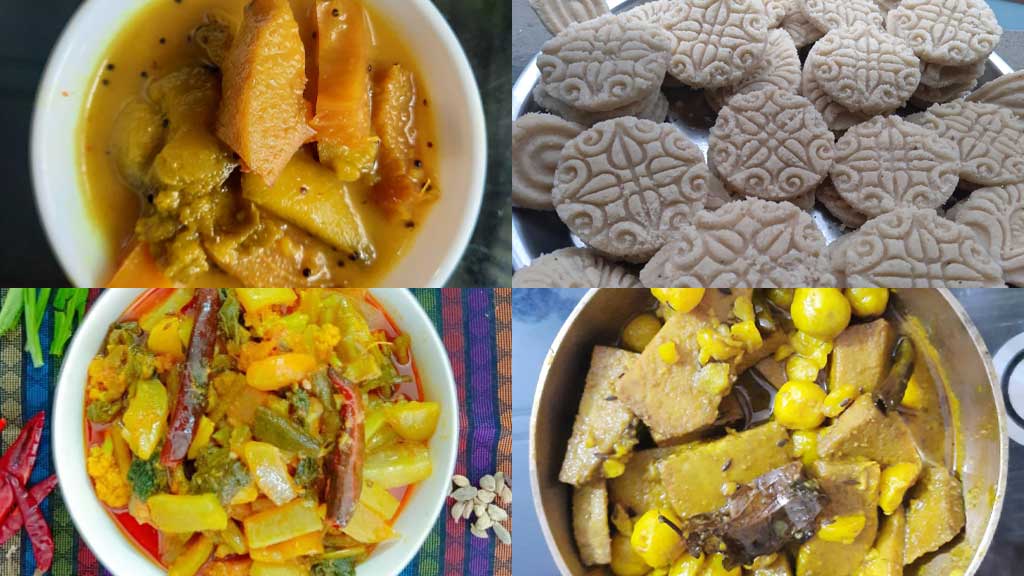 মহানবমীর নিরামিষ রেসিপি