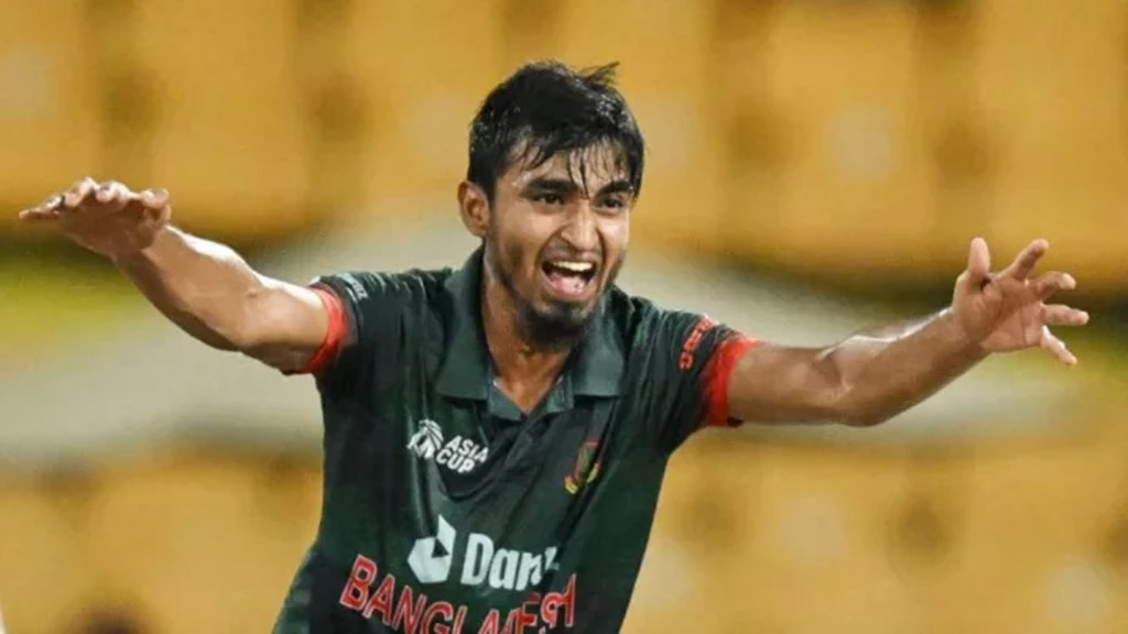 বিশ্বকাপের আগে তানজিম সাকিবকে নিয়ে চিন্তা