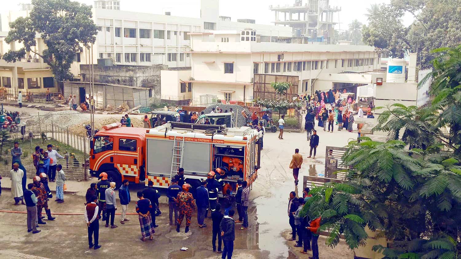 শেরপুর জেলা সদর হাসপাতালে আগুন