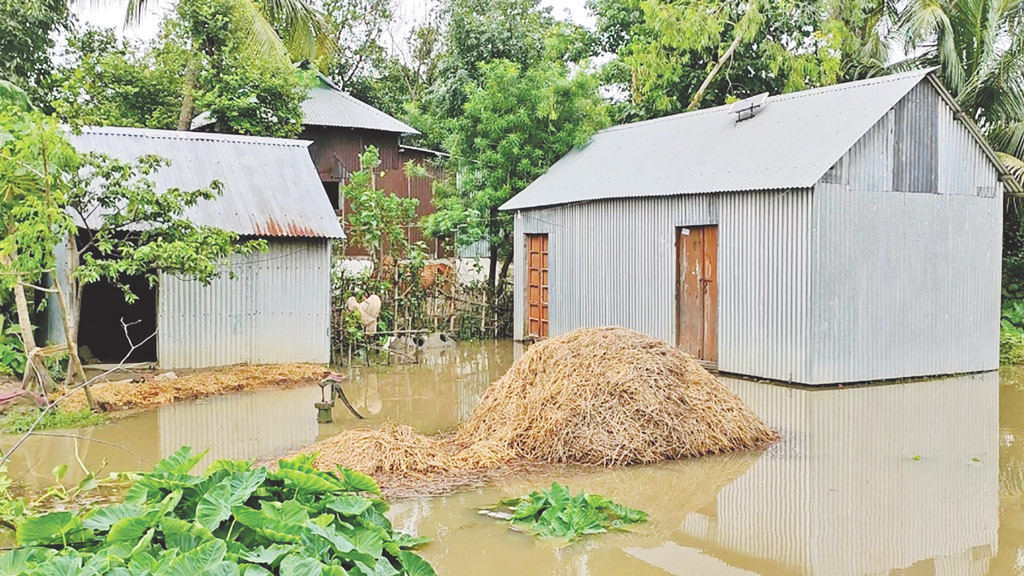 বন্যায় বিপর্যস্ত ২৫ লাখ মানুষ