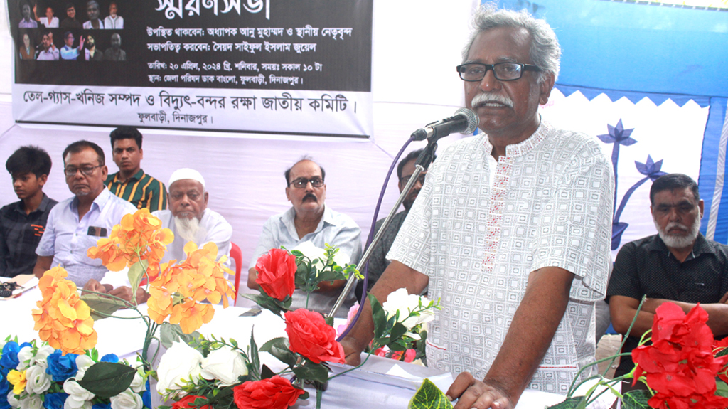 গণমানুষের অধিকার বাস্তবায়ন হলেই মুক্তিযুদ্ধের চেতনা বাস্তবায়ন হবে: আনু মুহাম্মদ