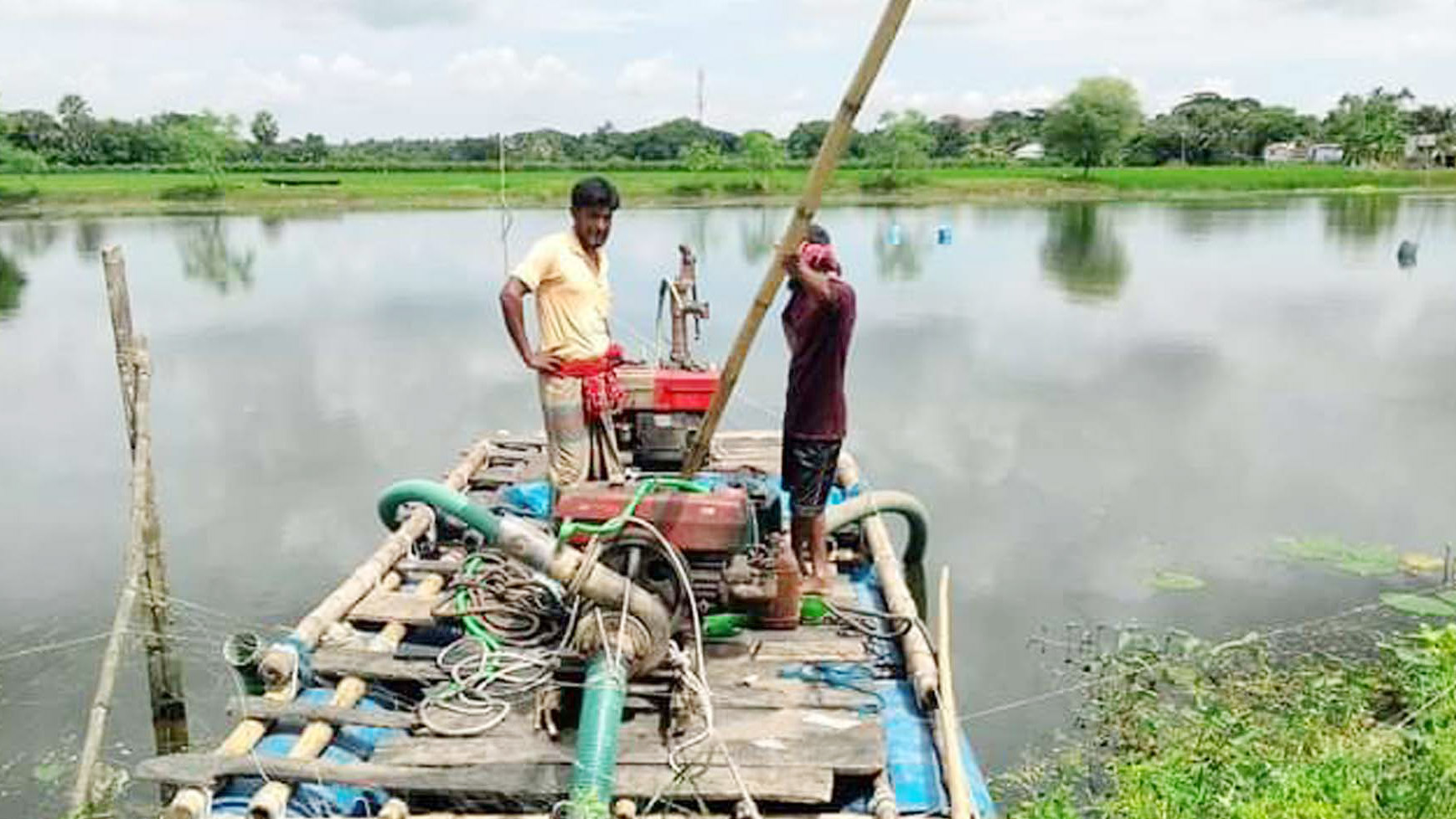 ডুমুরিয়ায় চেয়ারম্যানের বিরুদ্ধে অবৈধভাবে বালু উত্তোলনের অভিযোগ