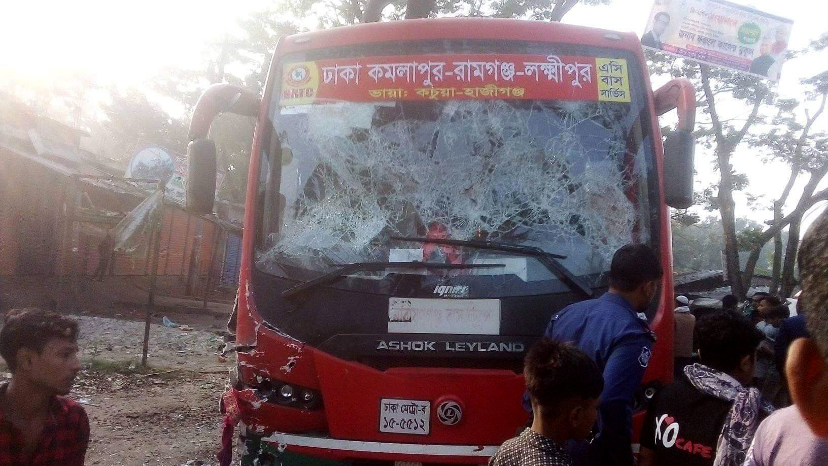 চাঁদপুরে সড়কে ঝরল ৪ প্রাণ
