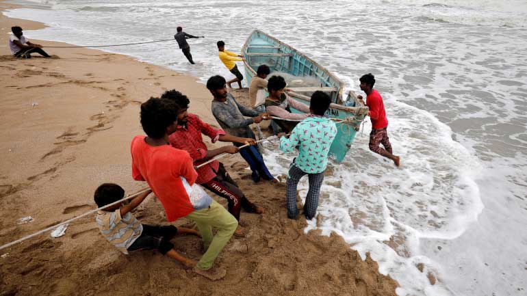 গভীর নিম্নচাপটি এখন ঘূর্ণিঝড় ইয়াস