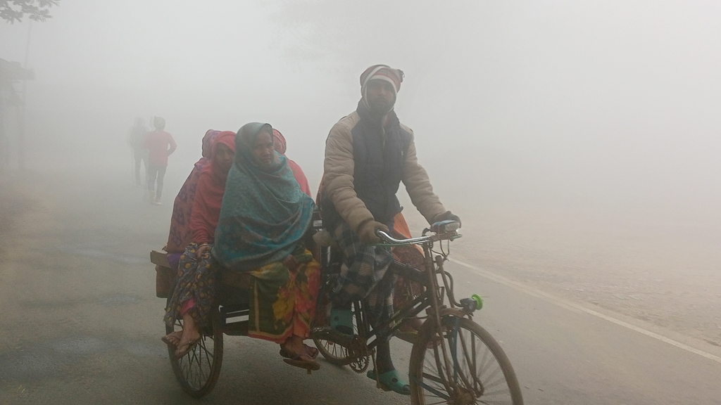 চার বিভাগে শৈত্যপ্রবাহ, বৃষ্টির পূর্বাভাস