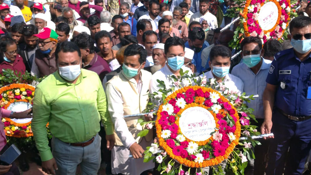 হালুয়াঘাটে তেলিখালী যুদ্ধ দিবস পালন