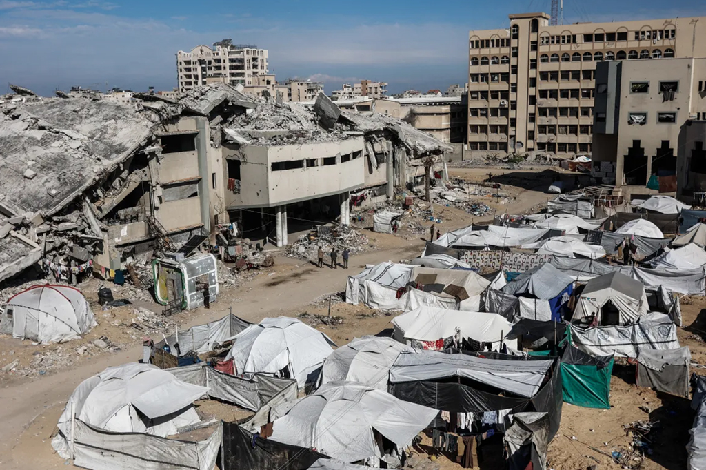 ২০২৩ সালের অক্টোবরের আগে গাজার বিখ্যাত ইসলামিক ইউনিভার্সিটি। ছবি: সংগৃহীত
