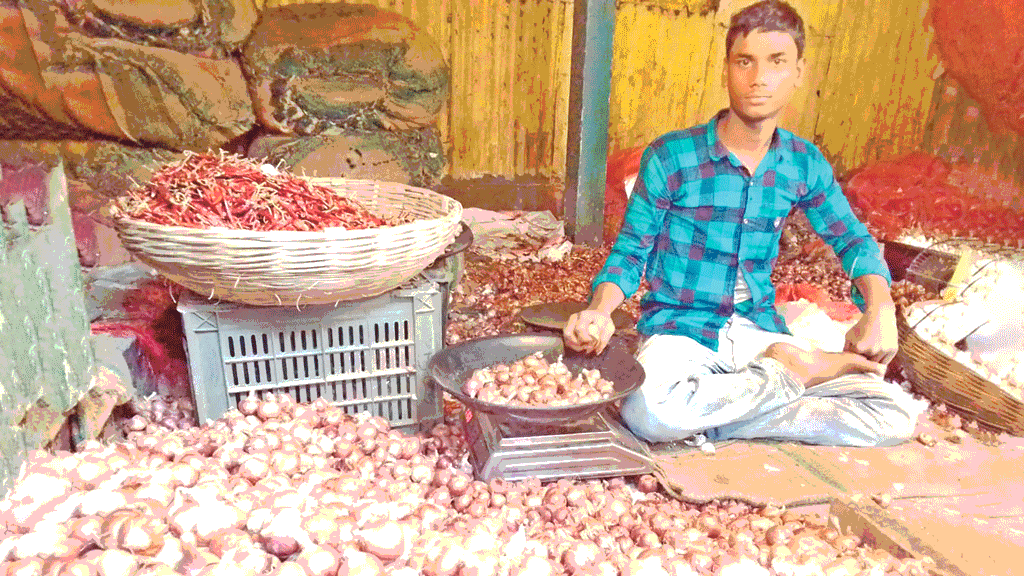 চৌগাছায় পেঁয়াজের কেজি ১৫ টাকা