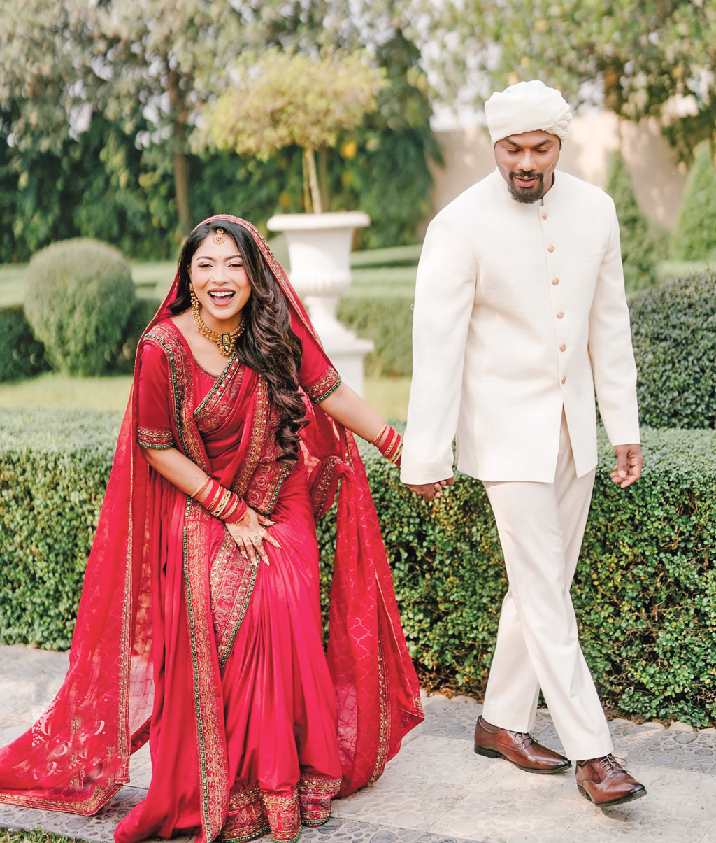 বিয়ের সাজে জেফার ও রাফসান। ছবি: সংগৃহীত