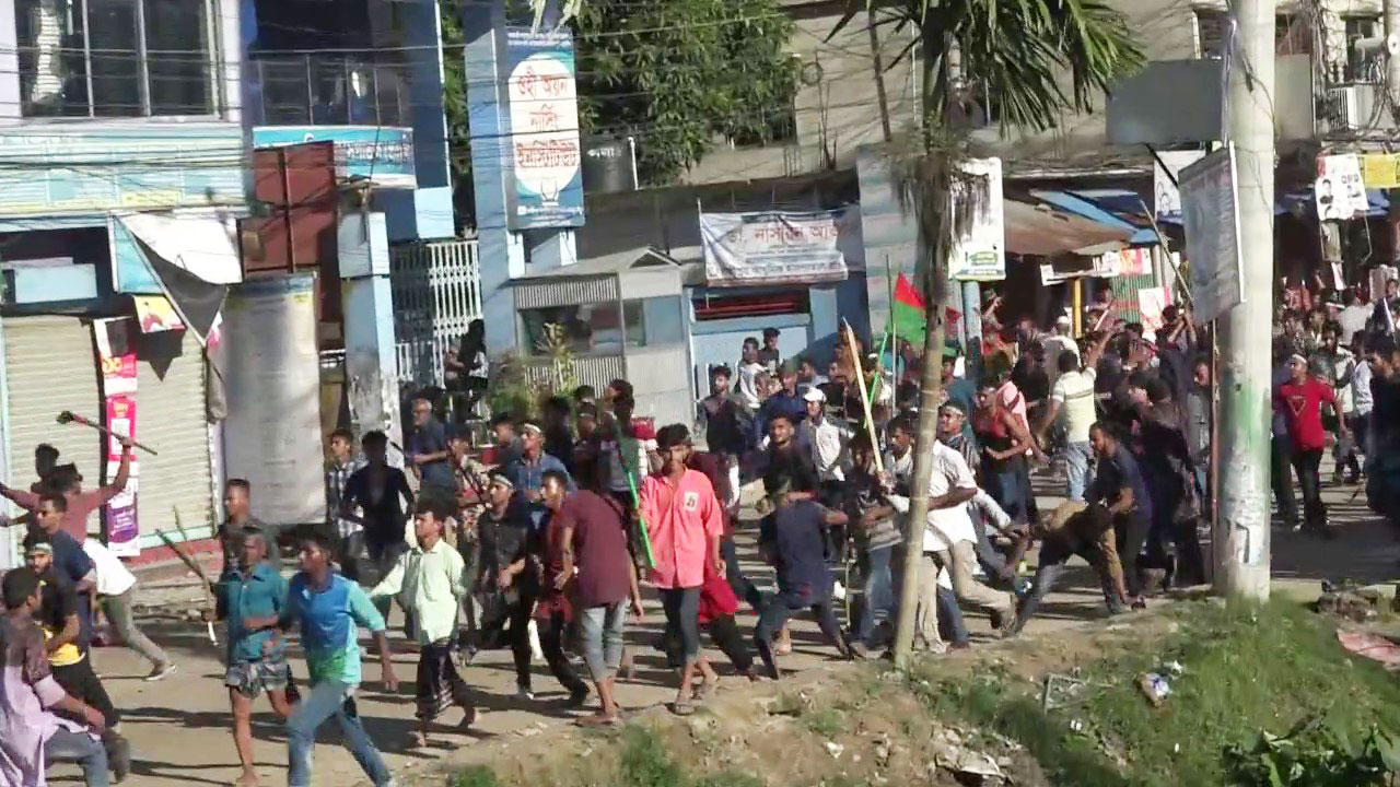 লক্ষ্মীপুরে বিএনপি-পুলিশ সংঘর্ষ, গুলিতে  কৃষক দল কর্মী নিহত