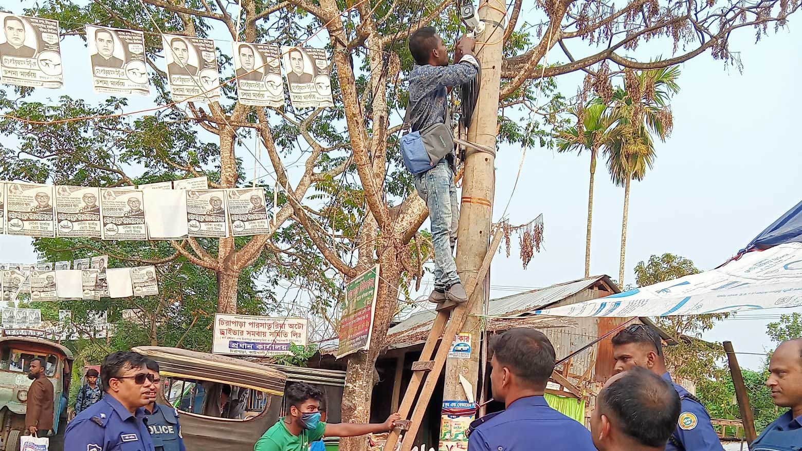 সহিংসতা এড়াতে দুই ইউনিয়নে সিসি ক্যামেরা