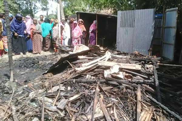 সলঙ্গায় অগ্নিদগ্ধ হয়ে ১ জনের মৃত্যু