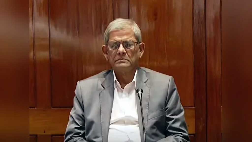 বারবার কাঁদলেন মির্জা ফখরুল, সহযোদ্ধাদের বললেন ‘মিস করব’