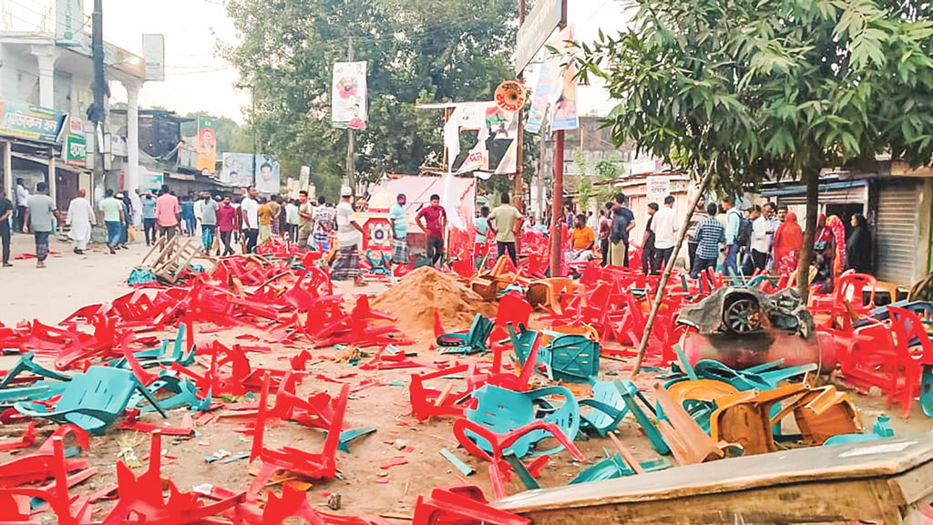 বিএনপির প্রার্থিতা: ৭ জেলায় বিক্ষোভ, সংঘর্ষ, ছাত্রদল কর্মীর মৃত্যু
