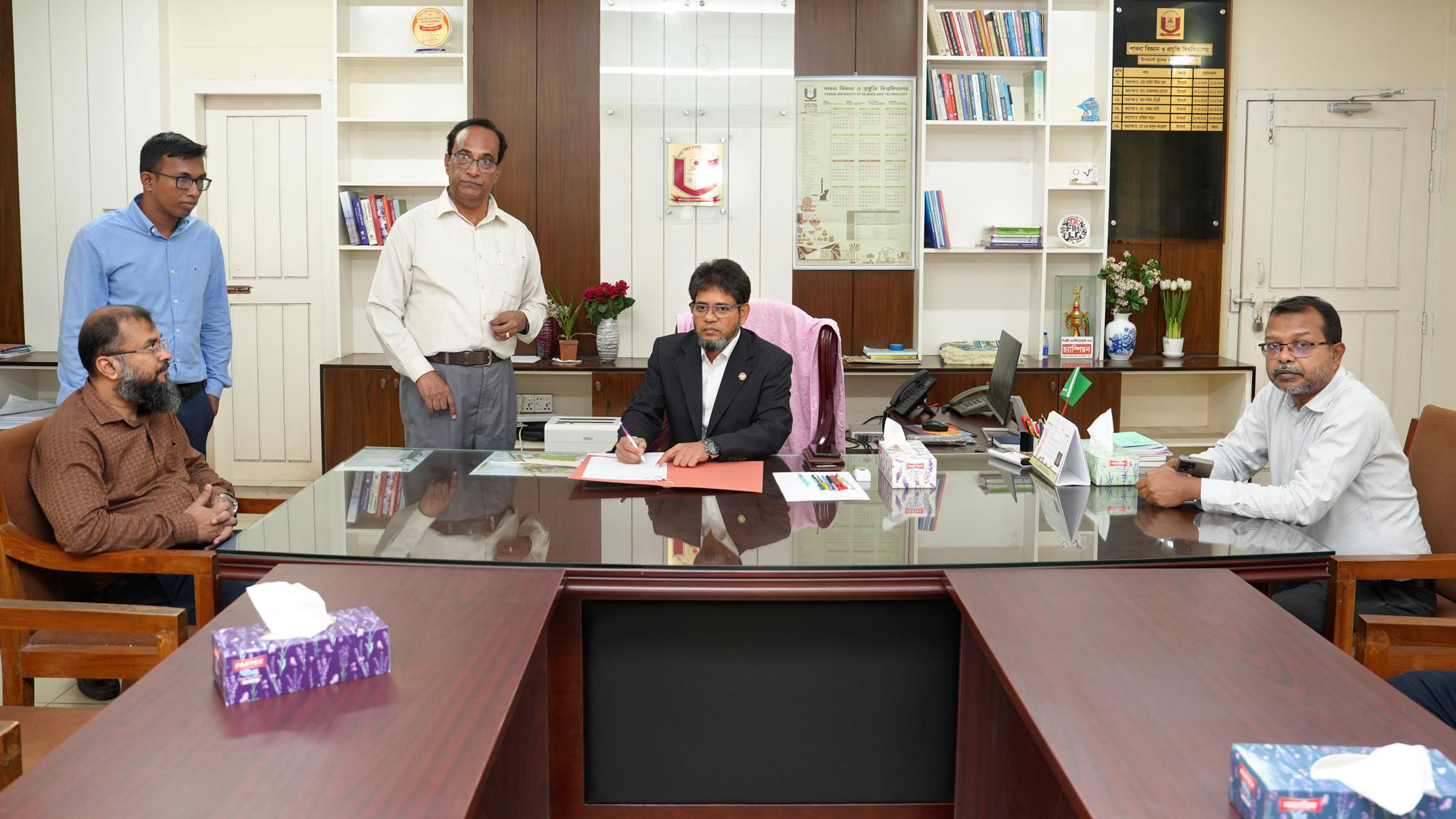 পাবিপ্রবিকে সুশিক্ষা, গবেষণার হাব হিসেবে গড়ে তোলার প্রত্যয় নতুন উপাচার্যের