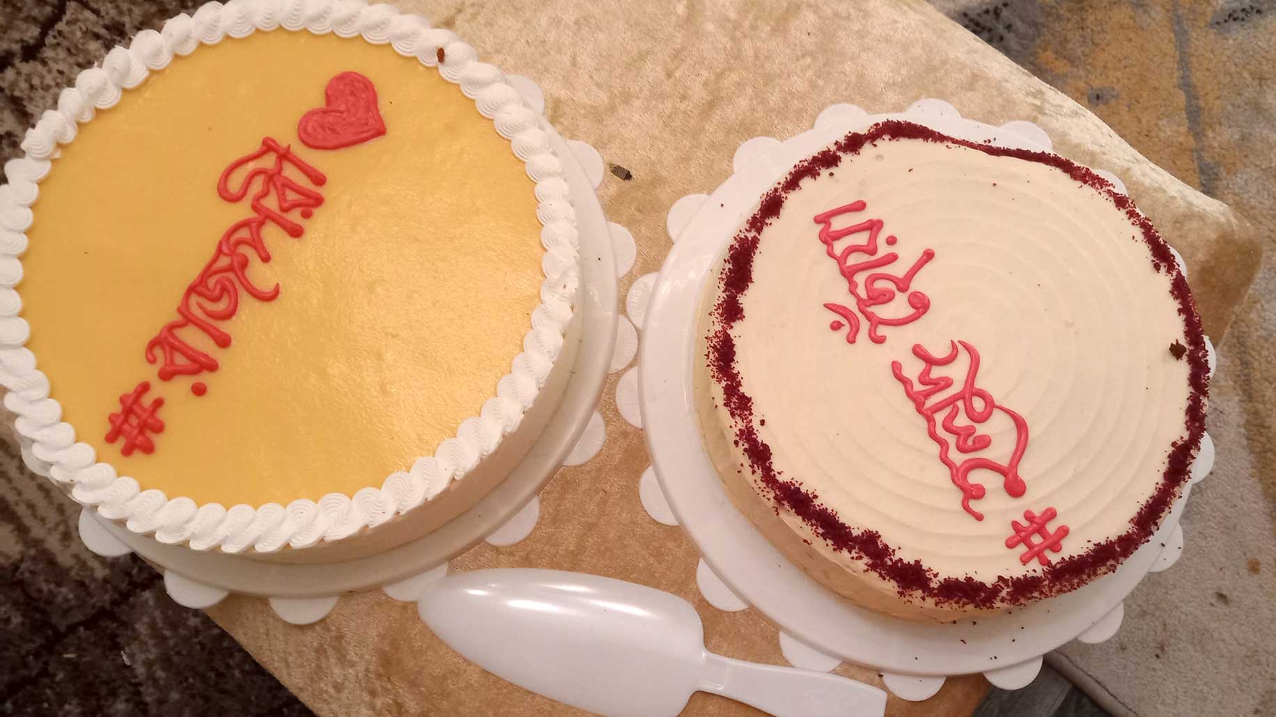 রাজ ও পরীমণির নাম থেকে কেকের নাম রাজপরী