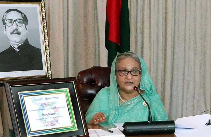 খালেদা জিয়া ১৫০ সুটকেস ভর্তি টাকা সৌদি আরবের লকারে রেখেছেন: প্রধানমন্ত্রী