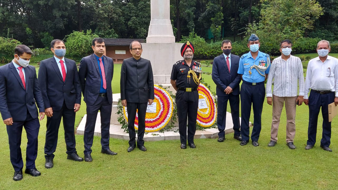 চট্টগ্রাম কমনওয়েলথ যুদ্ধসমাধিতে শ্রদ্ধা জানিয়েছে ভারত