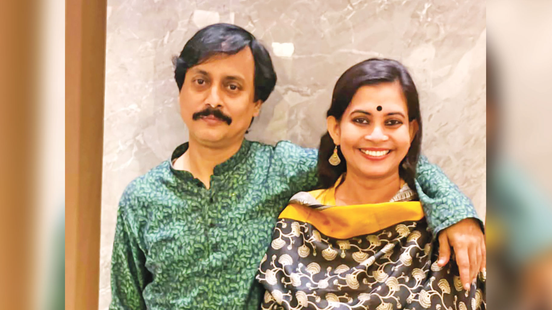 পর্দায় প্রথমবার স্ত্রীর সঙ্গে অভিনয়