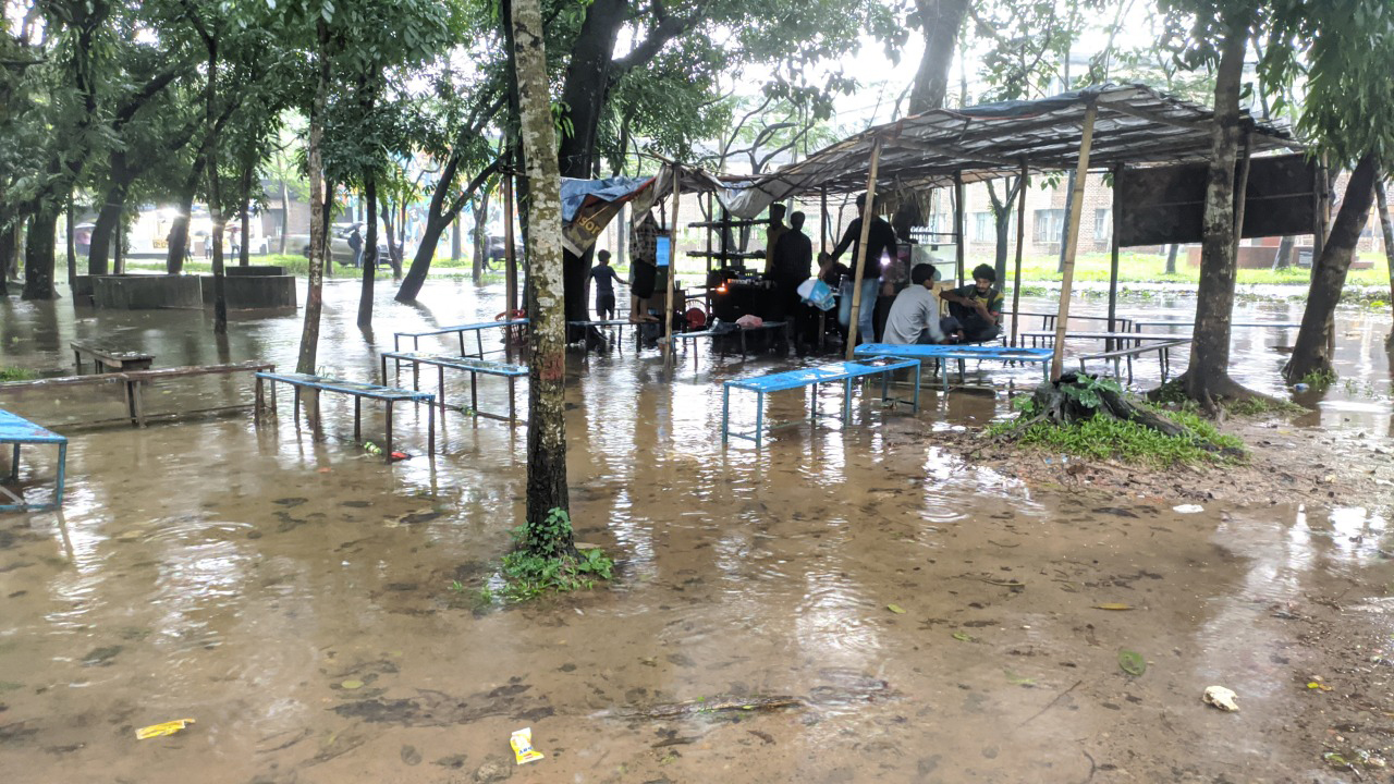 বন্যা পরিস্থিতিতে শাবিপ্রবি বন্ধ ঘোষণা